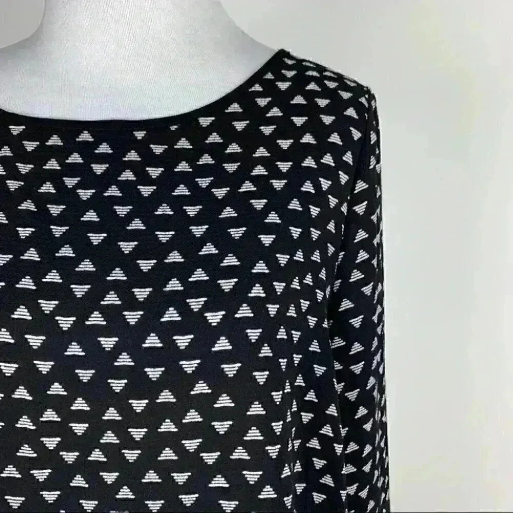 Stitch fix paperMoon womens top size M Black - Picture 2 of 8
